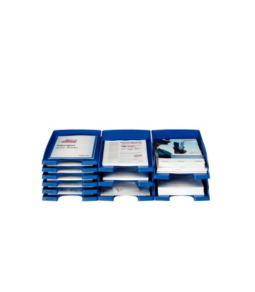 Bandeja sobremesa leitz plus jumbo gran capacidad color rojo 255x103x357 mm
