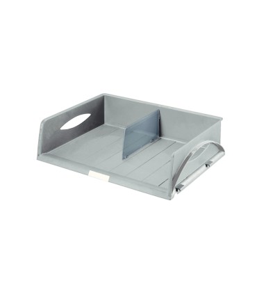 Bandeja sobremesa plastico leitz sorty din a3 jumbo color gris 490x125x385 mm
