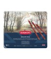 Lapices de colores derwent drawing caja metalica 24 unidades colores surtidos