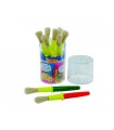 Pincel escolar jovi grueso mango plastico