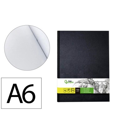 Bloc dibujo liderpapel esbozos encuadernado din a6 148x105 mm 100 hojas 100 gr m2