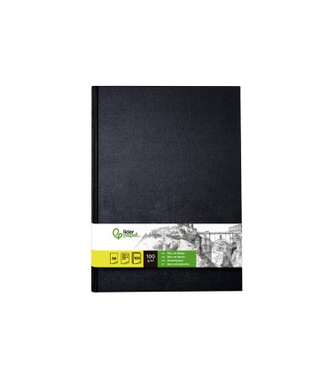 Bloc dibujo liderpapel esbozos encuadernado din a6 148x105 mm 100 hojas 100 gr m2