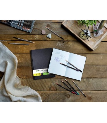 Bloc dibujo liderpapel esbozos encuadernado din a6 148x105 mm 100 hojas 100 gr m2