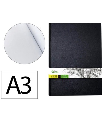 Bloc dibujo liderpapel esbozos encuadernado din a3 420x297 mm 100 hojas 100 gr m2