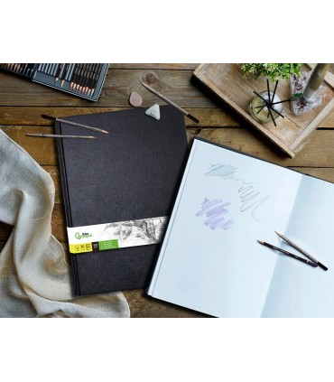 Bloc dibujo liderpapel esbozos encuadernado din a3 420x297 mm 100 hojas 100 gr m2