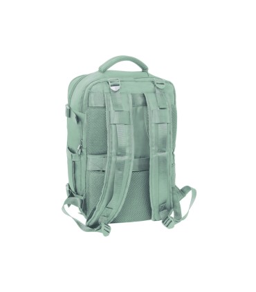 Mochila safta viaje cabina portatil 156 verde pastel 440x290x190 mm