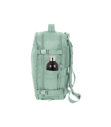 Mochila safta viaje cabina portatil 156 verde pastel 440x290x190 mm