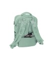 Mochila safta viaje cabina portatil 15,6'' verde pastel 440x290x190 mm