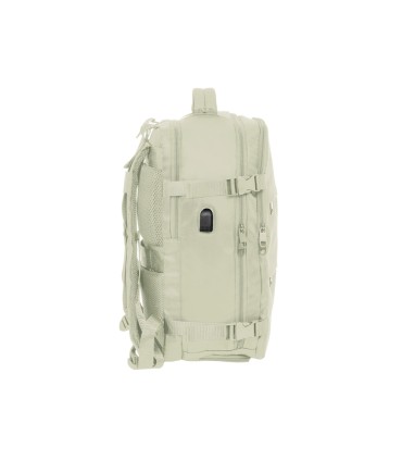 Mochila safta viaje cabina portatil 156 beige 440x290x190 mm