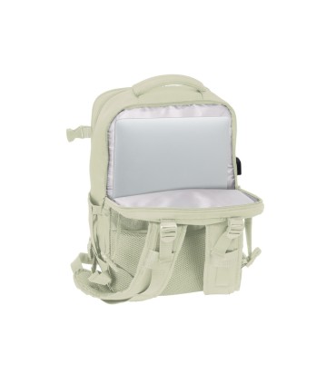 Mochila safta viaje cabina portatil 156 beige 440x290x190 mm