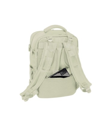 Mochila safta viaje cabina portatil 156 beige 440x290x190 mm