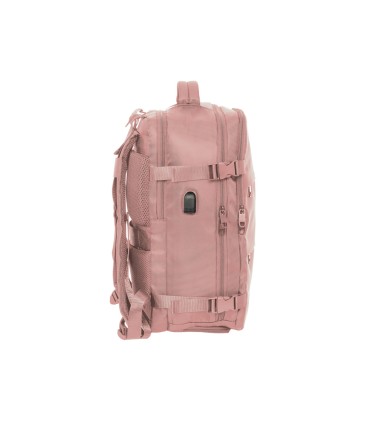 Mochila safta viaje cabina portatil 156 rosa 440x290x190 mm