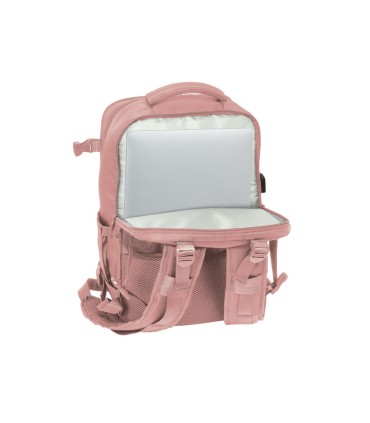 Mochila safta viaje cabina portatil 156 rosa 440x290x190 mm