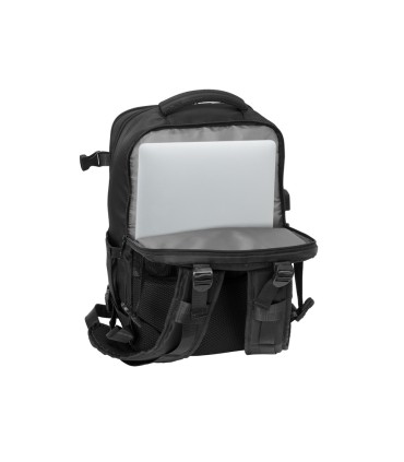 Mochila safta viaje cabina portatil 156 negro 440x290x190 mm