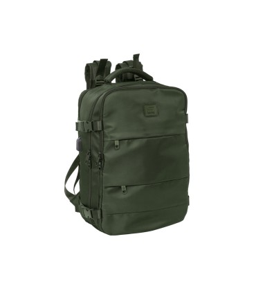 Mochila safta viaje cabina portatil 156 verde 440x290x190 mm