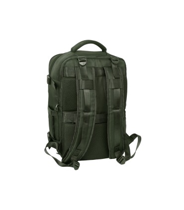 Mochila safta viaje cabina portatil 156 verde 440x290x190 mm