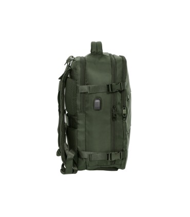 Mochila safta viaje cabina portatil 156 verde 440x290x190 mm