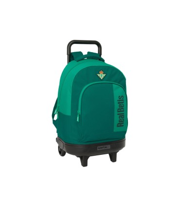 Mochila safta grande con ruedas compact extraible resistente al agua real betis 450x330x220 mm