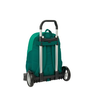 Mochila safta mod 665 con carro evolution resistente al agua real betis 430x320x140 mm
