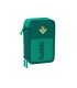 Plumier escolar safta triple 37 piezas resistente al agua real betis 195x125x55 mm