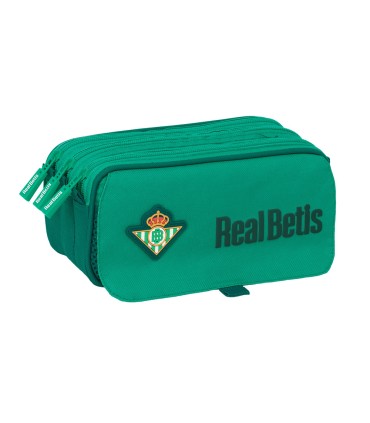 Bolso escolar portatodo safta triple big resistente al agua real betis 100x215x80 mm