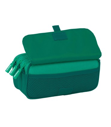 Bolso escolar portatodo safta triple big resistente al agua real betis 100x215x80 mm