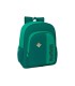 Mochila safta junior adaptable a carro resistente al agua real betis 380x320x120 mm