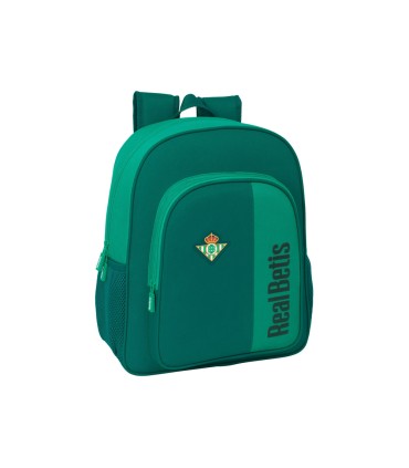 Mochila safta junior adaptable a carro resistente al agua real betis 380x320x120 mm