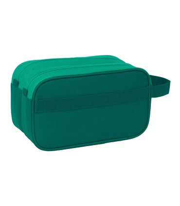 Neceser safta 2 departamentos adaptable a carro resistente al agua real betis 150x260x125 mm