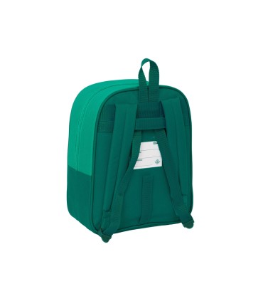 Mochila safta guarderia adaptable a carro resistente al agua real betis 270x220x100 mm