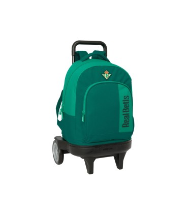Mochila safta grande con ruedas compact evolution extraibel resistente al agua real betis 450x330x220 mm
