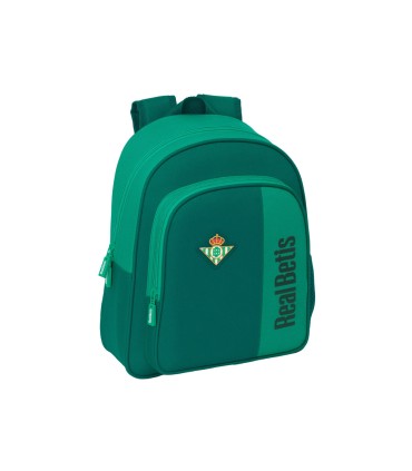 Mochila safta infantil adaptable a carro resistente al agua real betis 340x280x100 mm