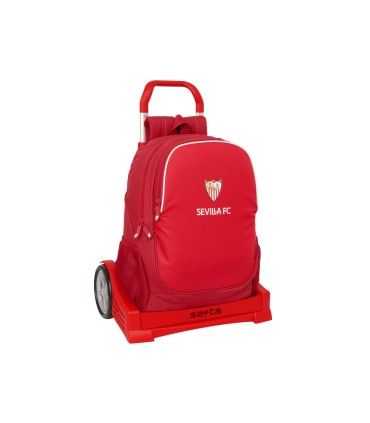 Mochila safta mod 665 con carro evolution resistente al agua sevilla fc 430x320x140 mm