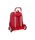Mochila safta mod 665 con carro evolution resistente al agua sevilla fc 430x320x140 mm