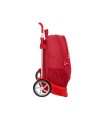 Mochila safta mod. 665 con carro evolution resistente al agua sevilla f.c. 430x320x140 mm