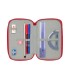 Plumier escolar safta triple 37 piezas resistente al agua sevilla fc 195x125x55 mm