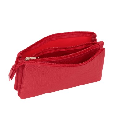 Bolso escolar portatodo safta triple resistente al agua sevilla fc 120x220x30 mm