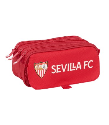 Bolso escolar portatodo safta triple big resistente al agua sevilla fc 100x215x80 mm