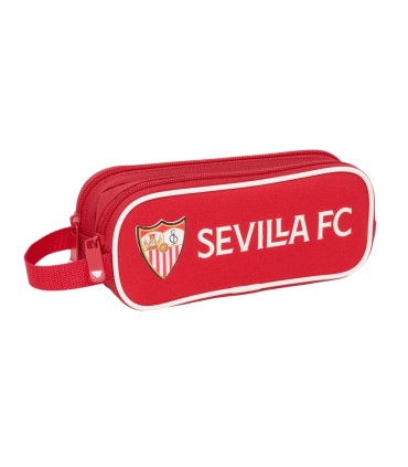 Bolso escolar portatodo safta doble resistente al agua sevilla fc 80x210x60 mm
