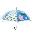 Paraguas safta cupula 43 cm peppa pig pretty flowers