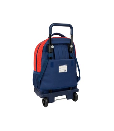 Mochila safta grande con ruedas compact extraible super mario trick 450x330x220 mm