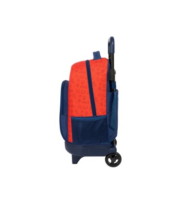 Mochila safta grande con ruedas compact extraible super mario trick 450x330x220 mm