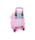 Mochila safta grande con ruedas compact extraible glowlab kids swing 450x330x220 mm