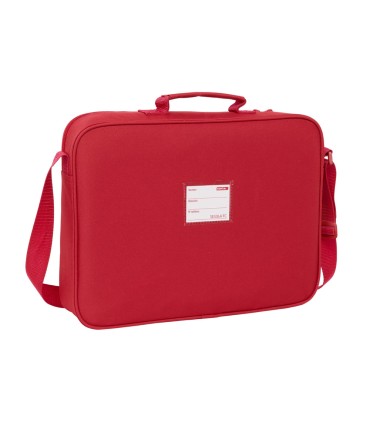 Cartera extraescolares resistente al agua sevilla fc 280x380x60 mm