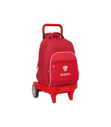 Mochila safta grande con ruedas compact evolution extraible resistente al agua sevilla fc 450x330x220 mm