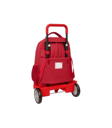 Mochila safta grande con ruedas compact evolution extraible resistente al agua sevilla fc 450x330x220 mm