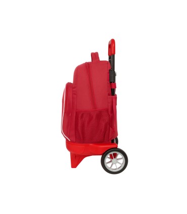 Mochila safta grande con ruedas compact evolution extraible resistente al agua sevilla fc 450x330x220 mm