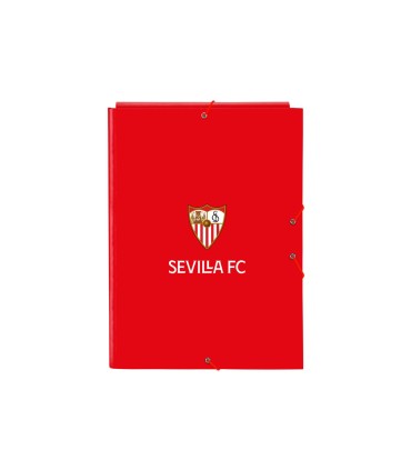 Carpeta safta gomas solapas folio carton sevilla fc