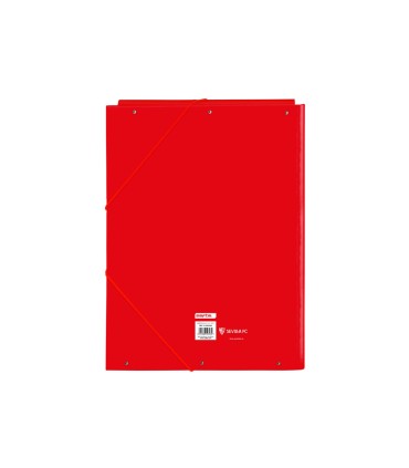 Carpeta safta gomas solapas folio carton sevilla fc