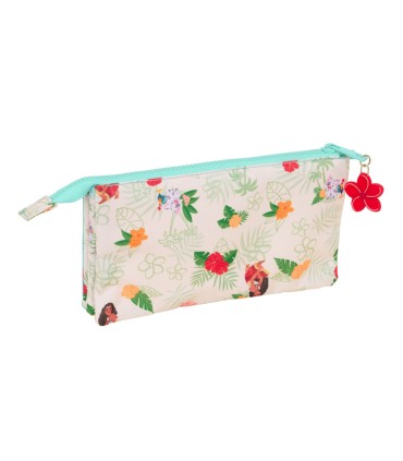 Bolso escolar portatodo safta triple vaiana 30x220x120 mm